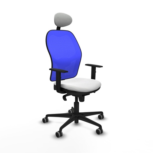 Office Chair with Headrest Jorquera Piqueras y Crespo 1D036G1 White