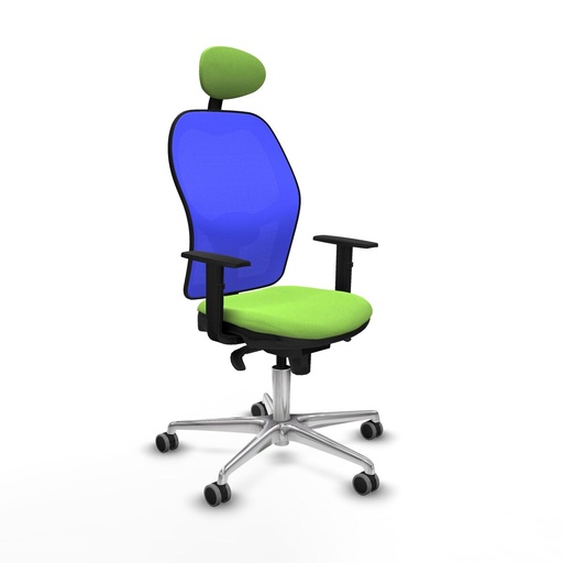 Office Chair with Headrest Jorquera Piqueras y Crespo 1D086G1 Pistachio