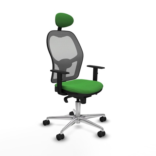 Office Chair with Headrest Jorquera Piqueras y Crespo 1D086N1 Green
