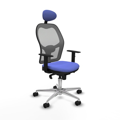 Office Chair with Headrest Jorquera Piqueras y Crespo 1D086N1 Light Blue