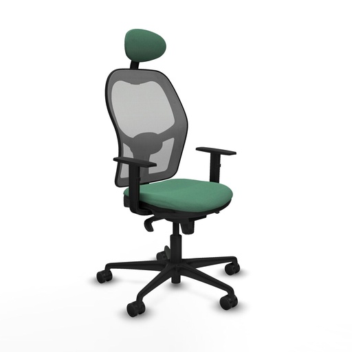 Office Chair with Headrest Jorquera Piqueras y Crespo 1D036N1 Emerald Green