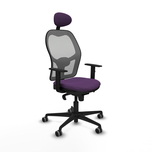 Silla de Oficina con Cabecero Jorquera Piqueras y Crespo 1D036G1 Morado
