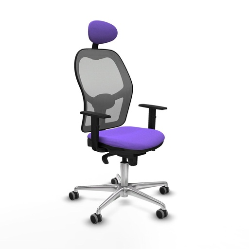 Silla de Oficina con Cabecero Jorquera Piqueras y Crespo 1D086G1 Lila