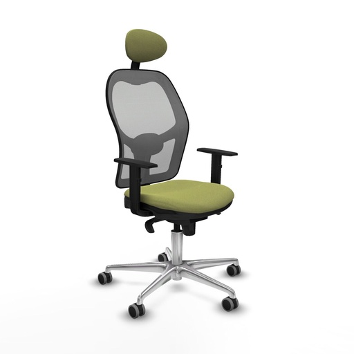 Office Chair with Headrest Jorquera Piqueras y Crespo 1D086G1 Green