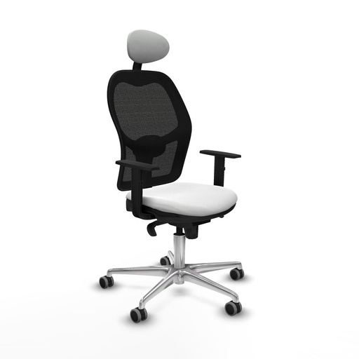 Silla de Oficina con Cabecero Jorquera Piqueras y Crespo 1D086G1 Blanco