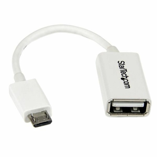 Micro USB to USB Cable Startech UUSBOTGW White