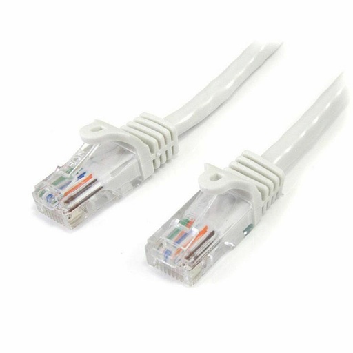 Cable de Red Rígido UTP Categoría 6 Startech 45PAT1MWH 1 m