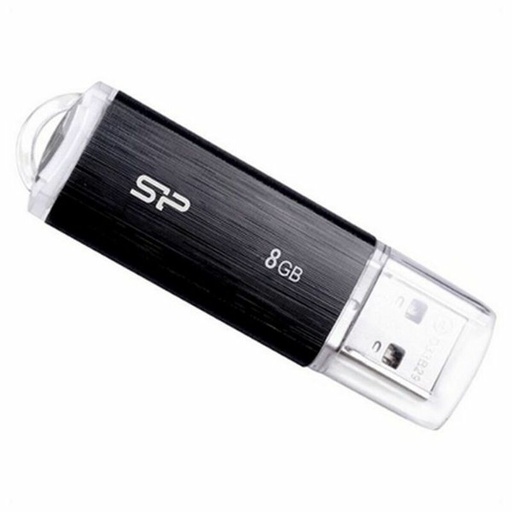 USB stick Silicon Power Ultima U02 8 GB USB 2.0 White Black 8 GB (1 Unit)