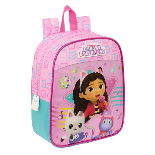 Mochila Escolar Gabby's Dollhouse Party 22 x 27 x 10 cm