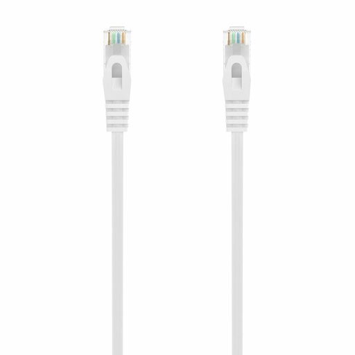 Cable RJ45 Categoría 6 UTP Rígido Aisens A145-0597 Blanco Negro 3 m