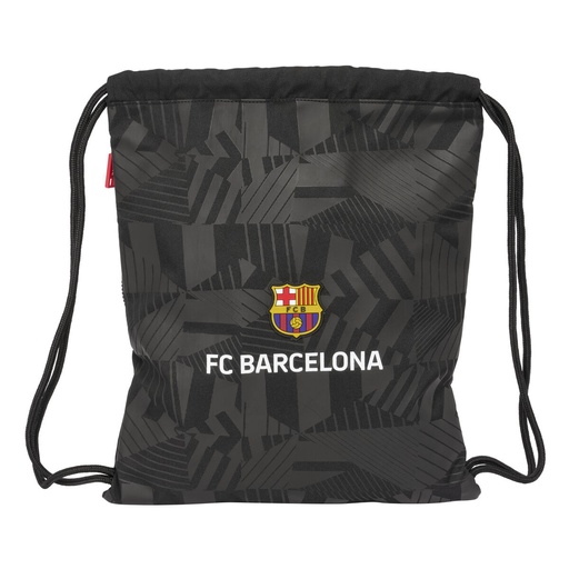Bolsa Mochila con Cuerdas F.C. Barcelona Black Negro 35 x 40 x 1 cm