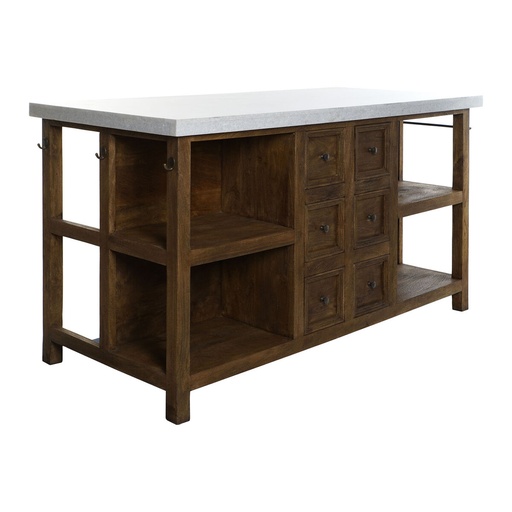 Mueble de cocina Home ESPRIT 168 x 76 x 92 cm