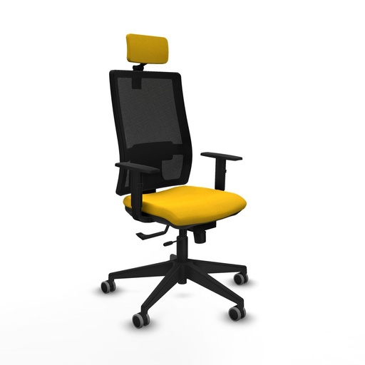 Office Chair with Headrest Horna Traslack Piqueras y Crespo 1D066G2