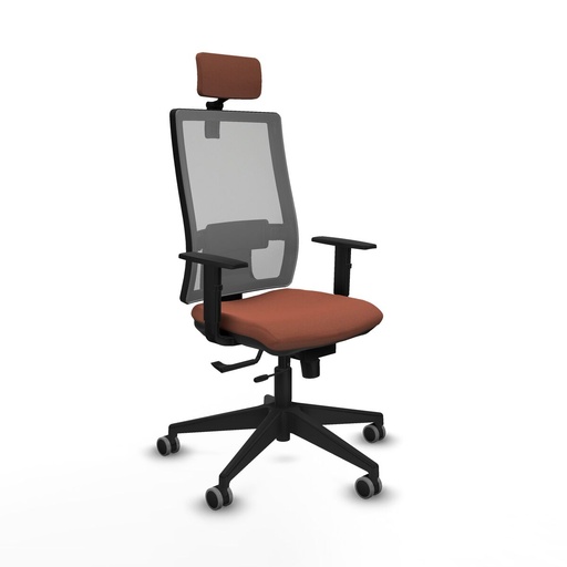 Office Chair with Headrest Horna Traslack Piqueras y Crespo 1D066G2