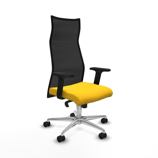 Silla de Oficina Piqueras y Crespo B2D086N Amarillo
