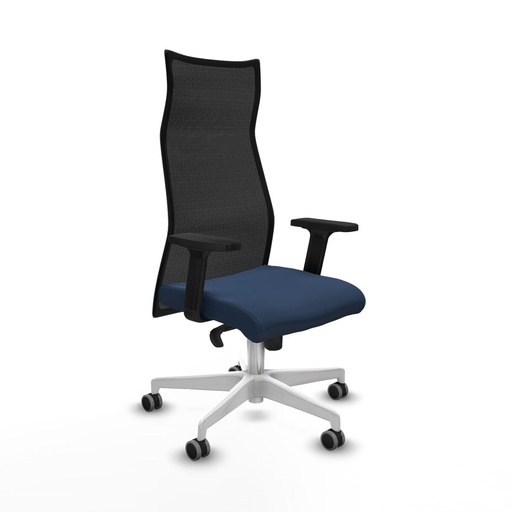 Silla de Oficina Piqueras y Crespo B2D026G Azul marino