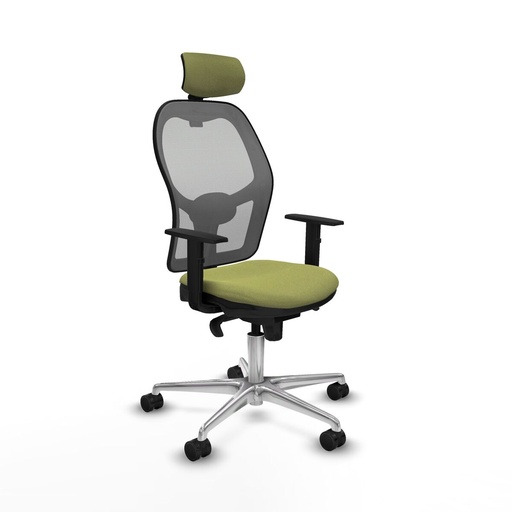Office Chair with Headrest Piqueras y Crespo 1D086N2 Green