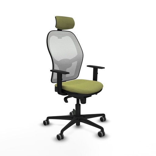 Office Chair with Headrest Piqueras y Crespo 1D036G2 Green