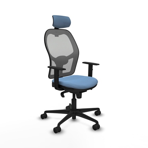 Office Chair with Headrest Piqueras y Crespo 1D036N2 Sky blue