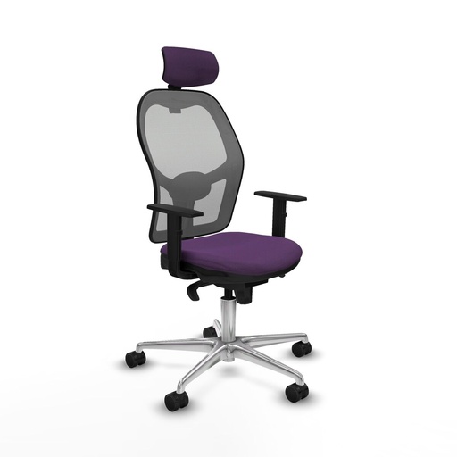 Office Chair with Headrest Piqueras y Crespo 1D086N2 Purple