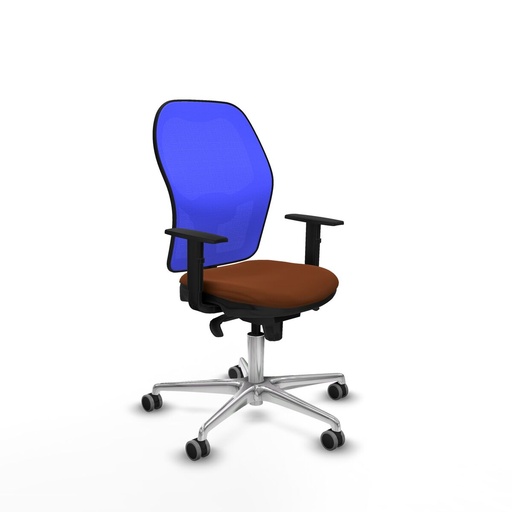Office Chair Piqueras y Crespo 1D086G0 Blue Brown