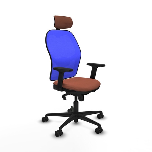 Office Chair Piqueras y Crespo 2D036N2 Blue Brown