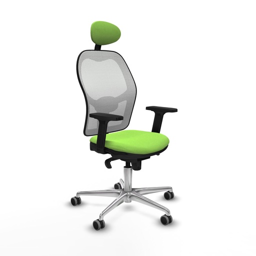 Silla de Oficina con Cabecero Piqueras y Crespo 2D086G1 Pistacho