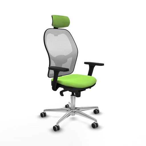 Silla de Oficina con Cabecero Piqueras y Crespo 3D086G2 Pistacho
