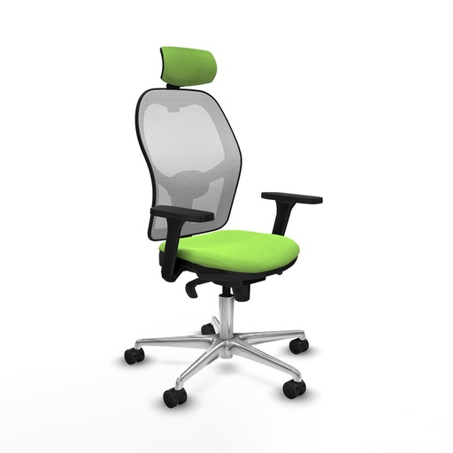 Silla de Oficina con Cabecero Piqueras y Crespo 3D086N2 Pistacho
