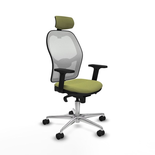 Office Chair with Headrest Piqueras y Crespo 2D086N2 Green