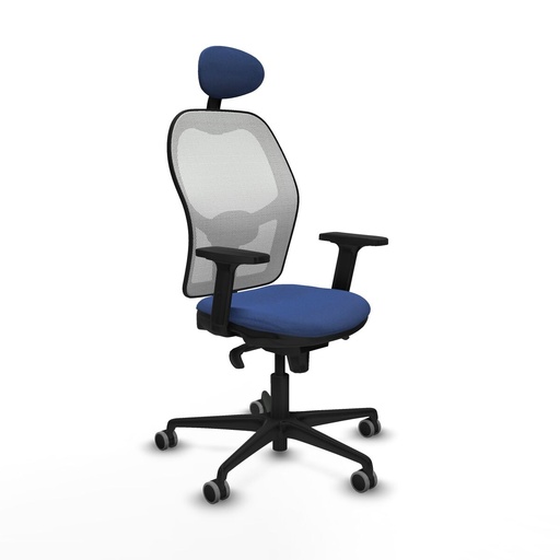 Office Chair with Headrest Piqueras y Crespo 2D036G1 Navy Blue