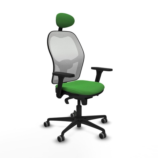 Office Chair with Headrest Piqueras y Crespo 3D036G1 Green