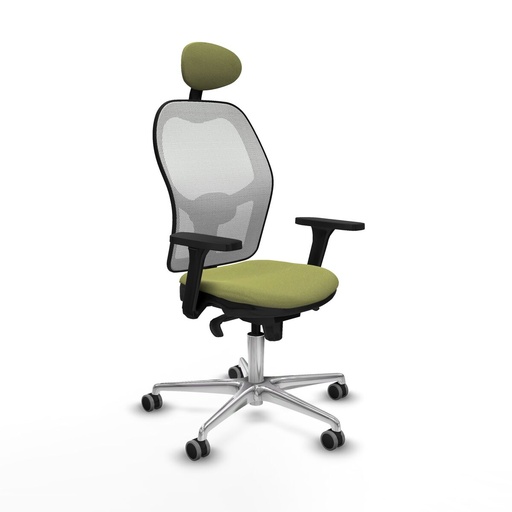 Office Chair with Headrest Piqueras y Crespo 3D086G1 Green