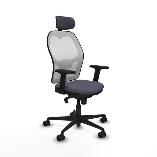 Office Chair with Headrest Piqueras y Crespo 2D036N2 Dark grey