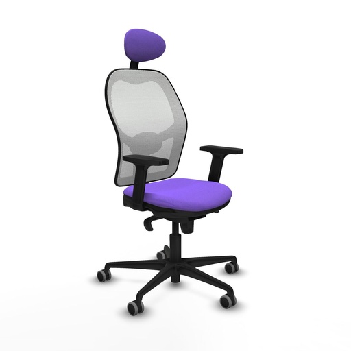 Office Chair with Headrest Piqueras y Crespo 2D036G1 Lilac