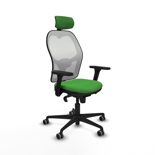 Office Chair with Headrest Piqueras y Crespo 3D036G2 Green