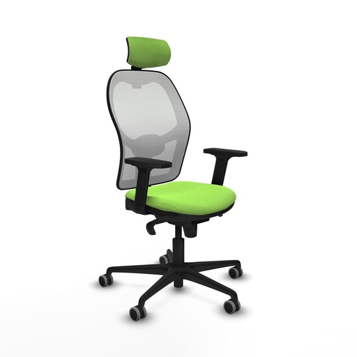 Silla de Oficina con Cabecero Piqueras y Crespo 2D036G2 Pistacho