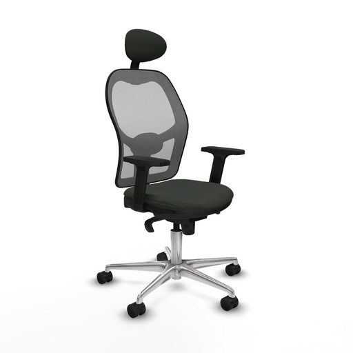 Office Chair with Headrest Piqueras y Crespo 2D086N1 Black