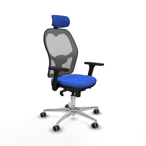 Office Chair with Headrest Piqueras y Crespo 3D086G2 Blue