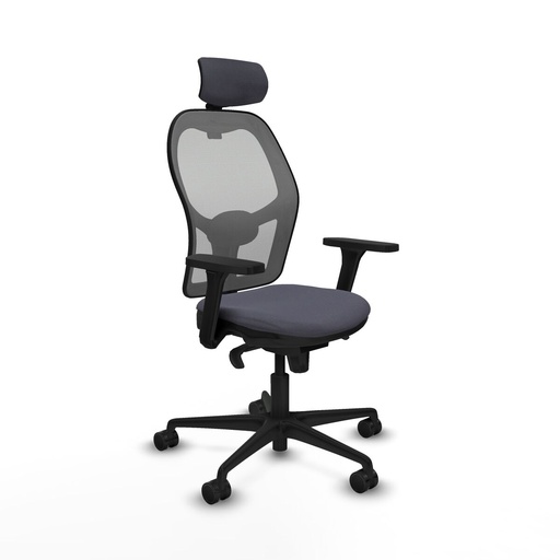 Office Chair with Headrest Piqueras y Crespo 3D036N2 Dark grey