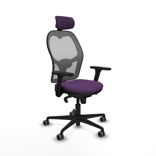 Silla de Oficina con Cabecero Piqueras y Crespo 3D036G2 Morado