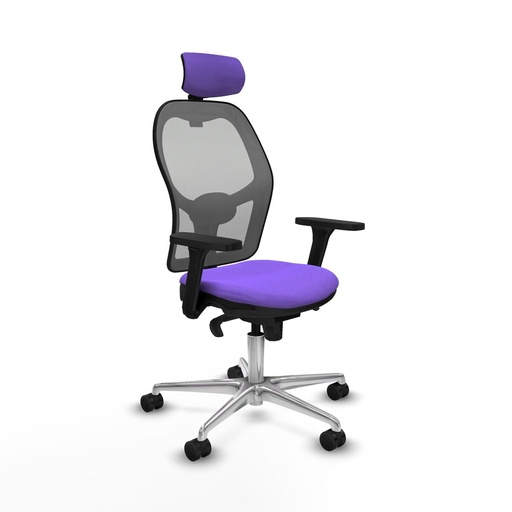Office Chair with Headrest Piqueras y Crespo 3D086N2 Lilac