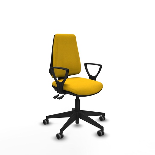 Office Chair Piqueras y Crespo BFN066G Yellow