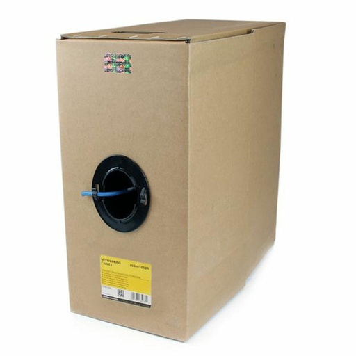 Cable de Red Rígido UTP Categoría 6 Startech WIR6CMRBL            304 m