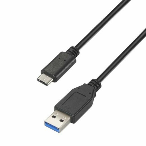Cable USB-C a USB Aisens A107-0060 Negro 1 m