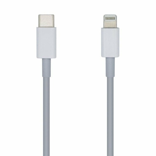 Cable USB-C a Lightning Aisens A102-0442 Blanco 1 m (1 unidad)