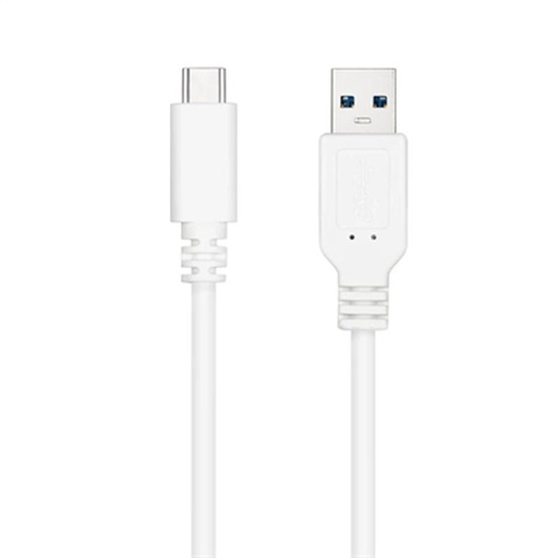 Cable USB-C a USB NANOCABLE 10.01.4000-W Blanco 50 cm (1 unidad)