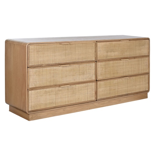Cajonera Home ESPRIT Natural Roble Tropical 182 x 45 x 81 cm