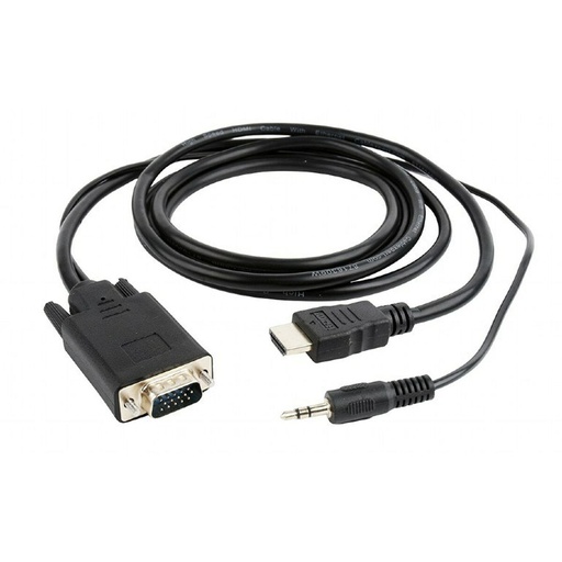 HDMI to VGA Adapter GEMBIRD CC-DP-HDMI-5M Black 5 m