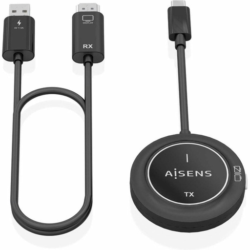 Cable HDMI Aisens ASWL-H2KC30M003-BK Negro